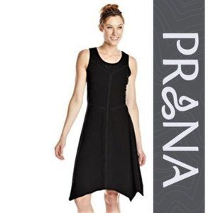 Prana Trixie Dress Lace front and back yokes, elegant embroidery at the seams.
